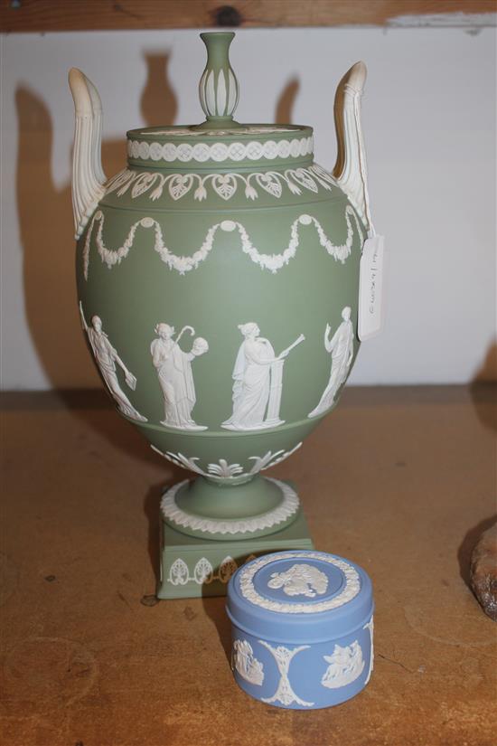 Wedgwood Jasperware urn